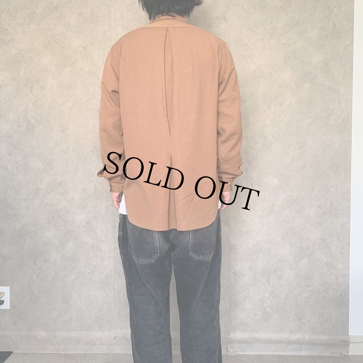 画像4: 40's cook's Famous for Sportswear レーヨンギャバシャツ (4)