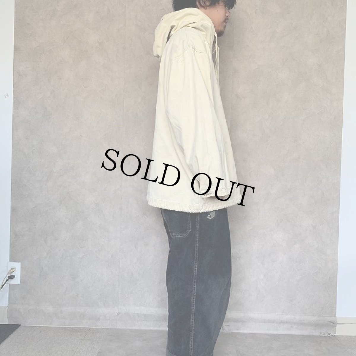 画像3: 90's コットンアノラックパーカ (3)