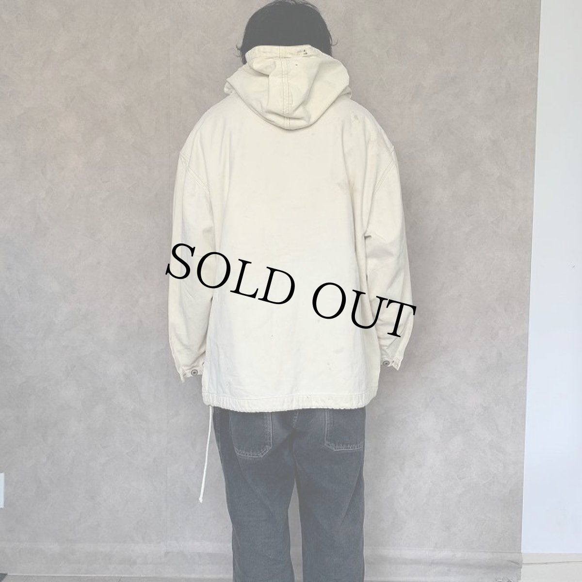 画像4: 90's コットンアノラックパーカ (4)