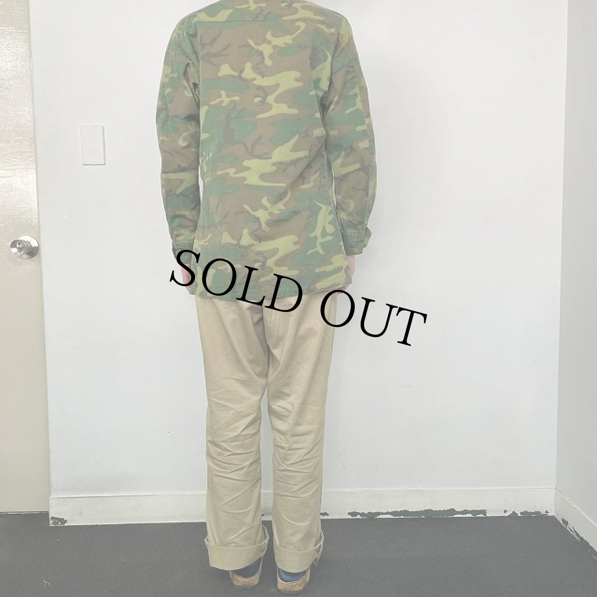 画像4: 60's U.S.ARMY ERDL迷彩 グリーンリーフ ジャングルファティーグジャケット 4th S-R (4)