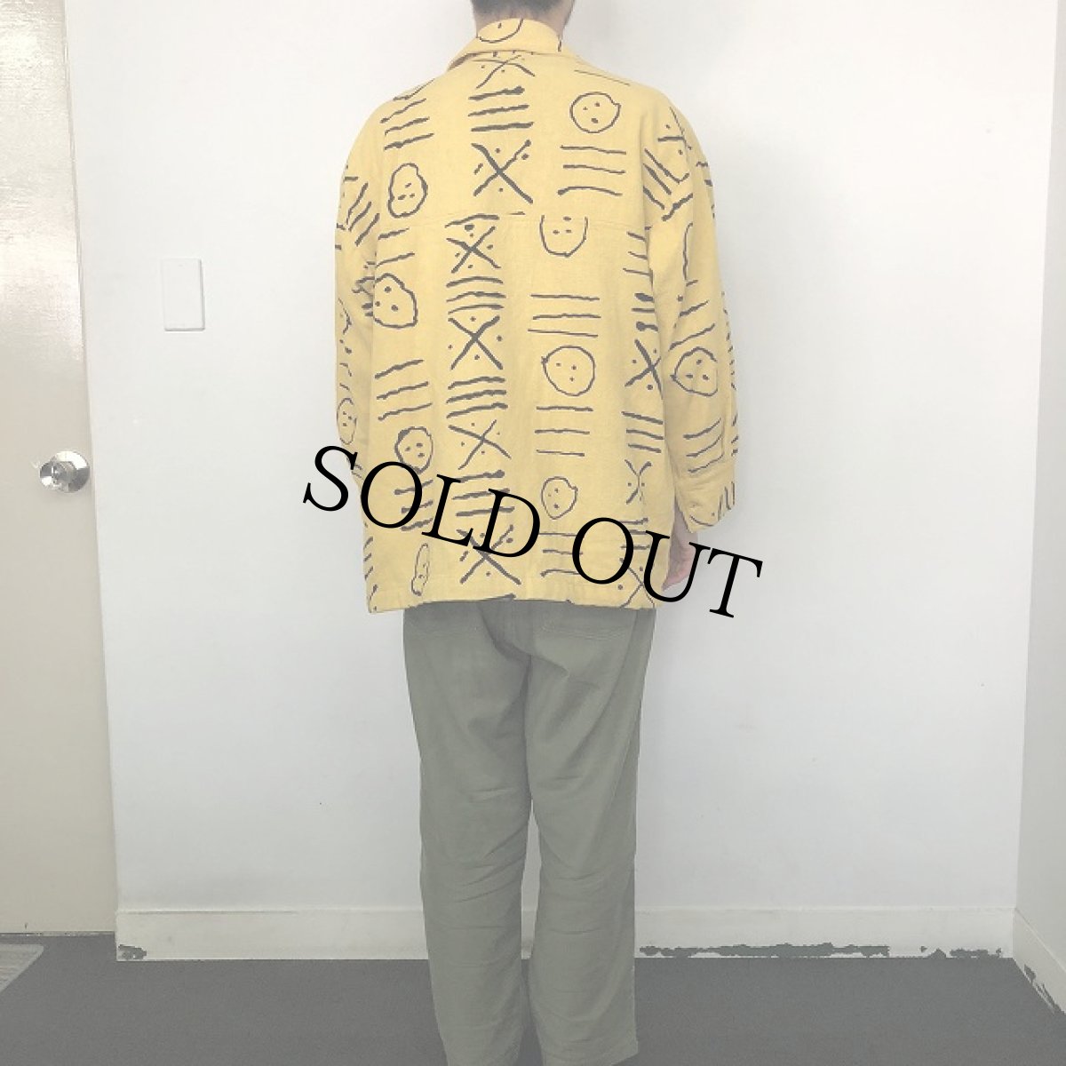 画像4: AS・HIRO 総柄コットンジャケット 6 (4)