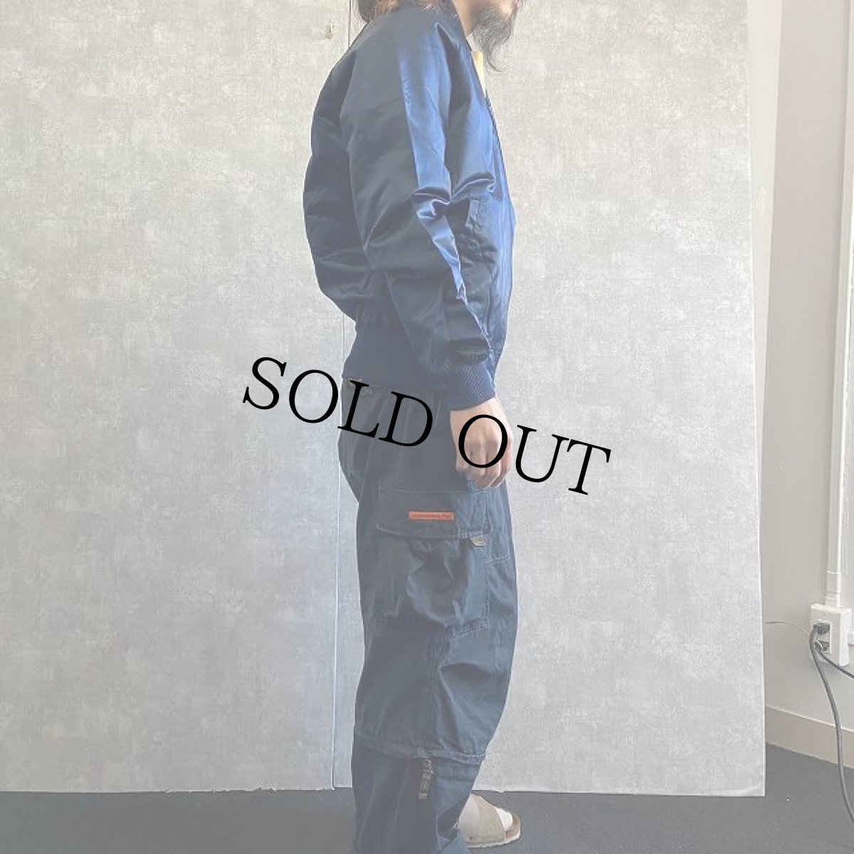 画像4: THE DISNEY CHANNEL ファンタジアミッキー刺繍 ナイロンジャケット (4)