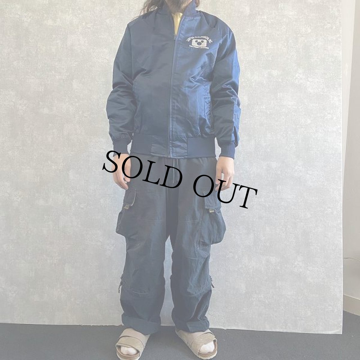 画像3: THE DISNEY CHANNEL ファンタジアミッキー刺繍 ナイロンジャケット (3)