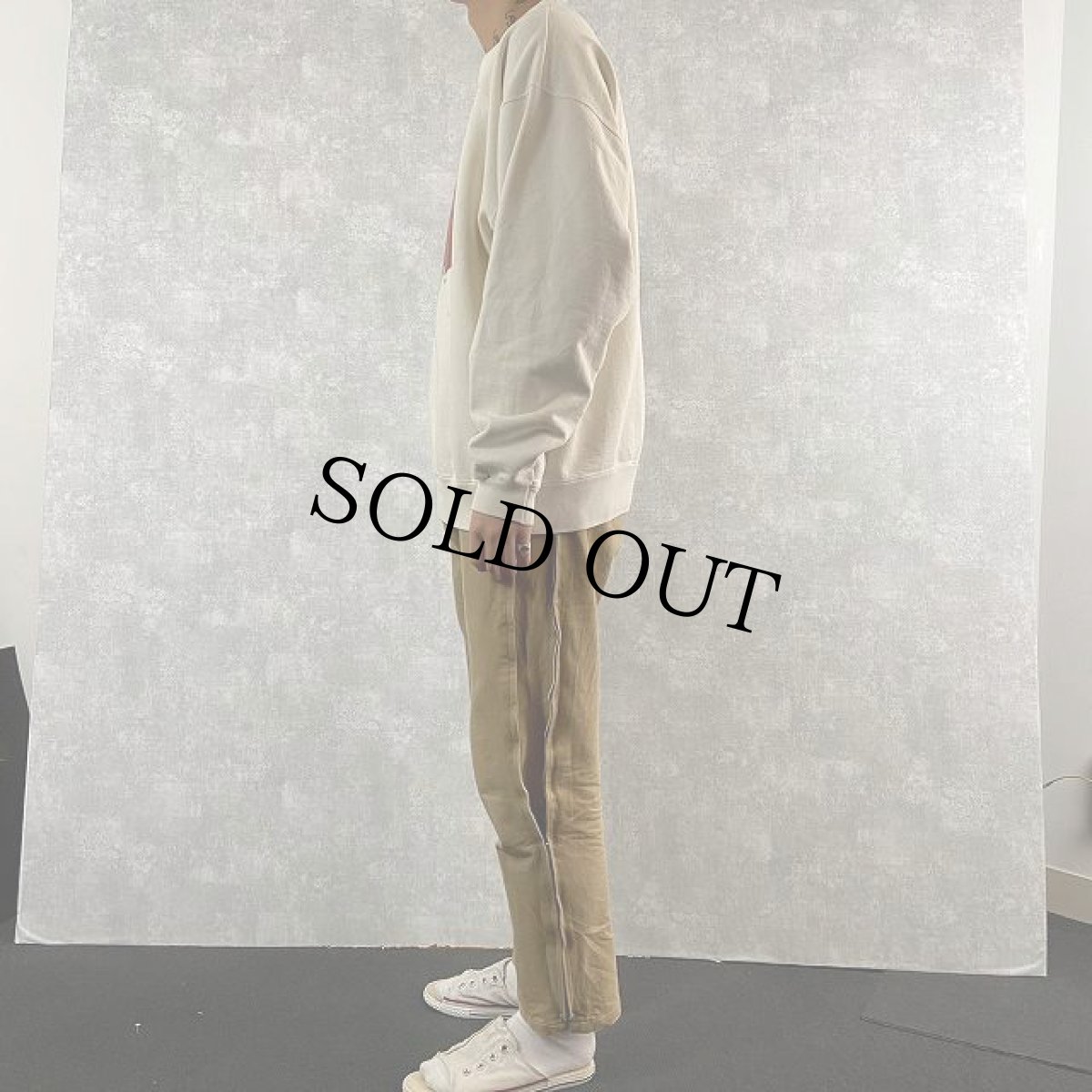 画像3: 90's MAZE USA製 フラワープリントスウェット XL (3)