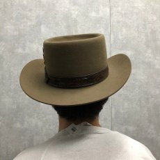 画像4: 60's STETSON 3X ビーバーハット 75/8 (4)