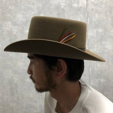 画像3: 60's STETSON 3X ビーバーハット 75/8 (3)