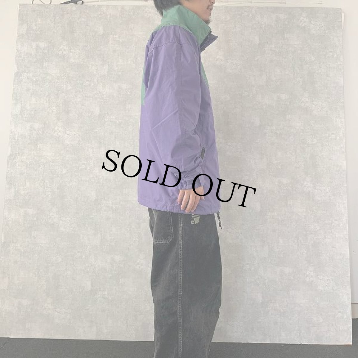 画像3: BURTON SURF WEAR プルオーバーナイロンジャケット M (3)