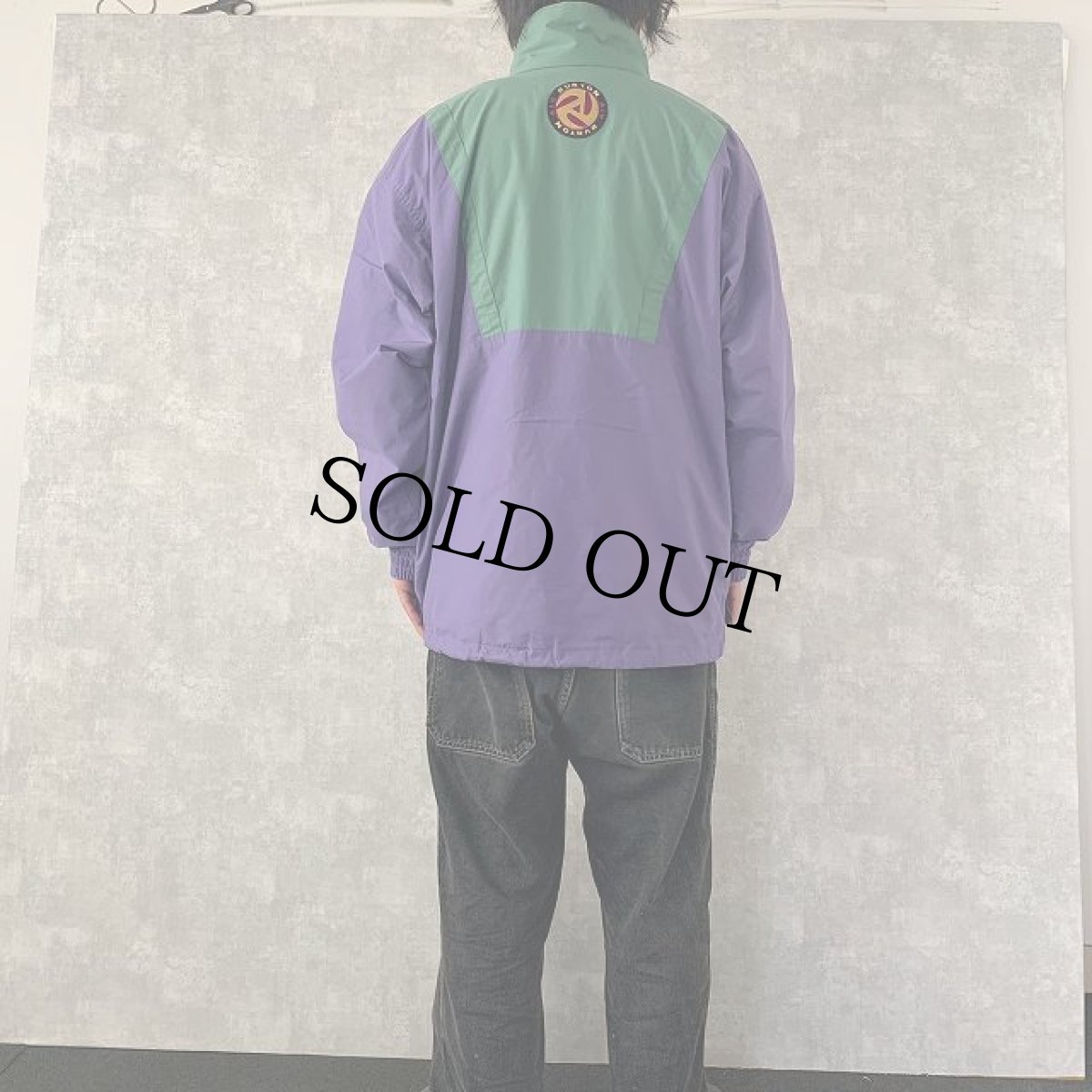 画像4: BURTON SURF WEAR プルオーバーナイロンジャケット M (4)