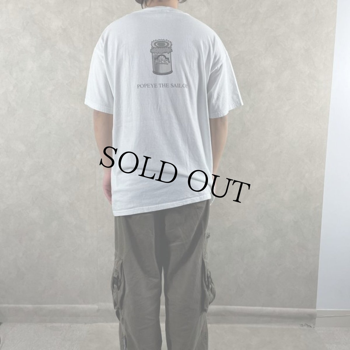 画像4: 90's POPEYE "Calvin Klein"パロディTシャツ XL (4)