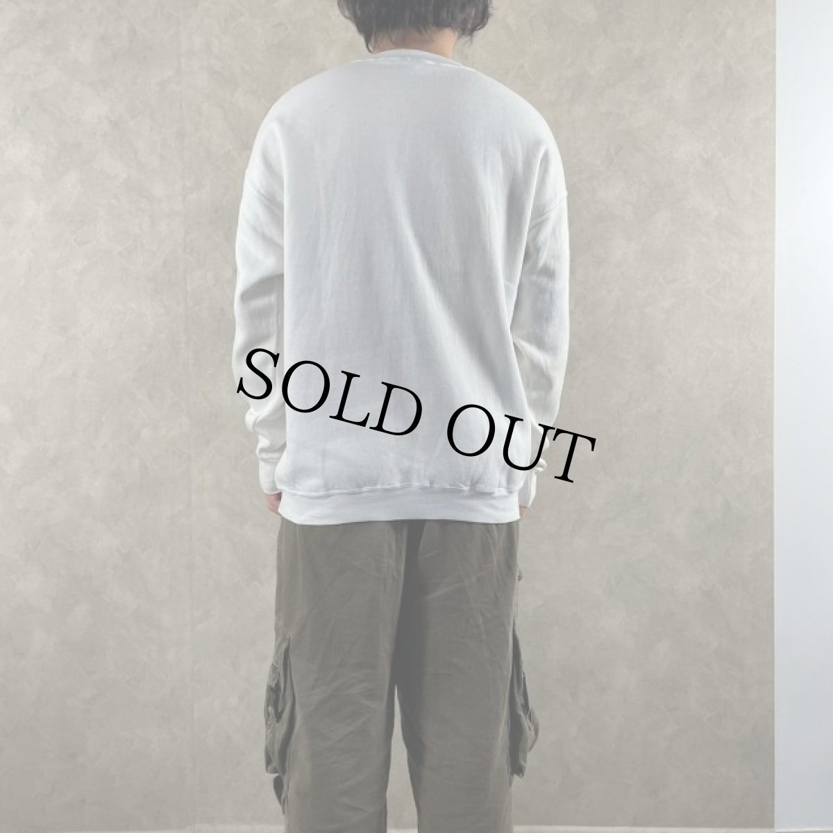 画像4: 90's FELIX "Felix Clein" USA製 パロディスウェット L (4)