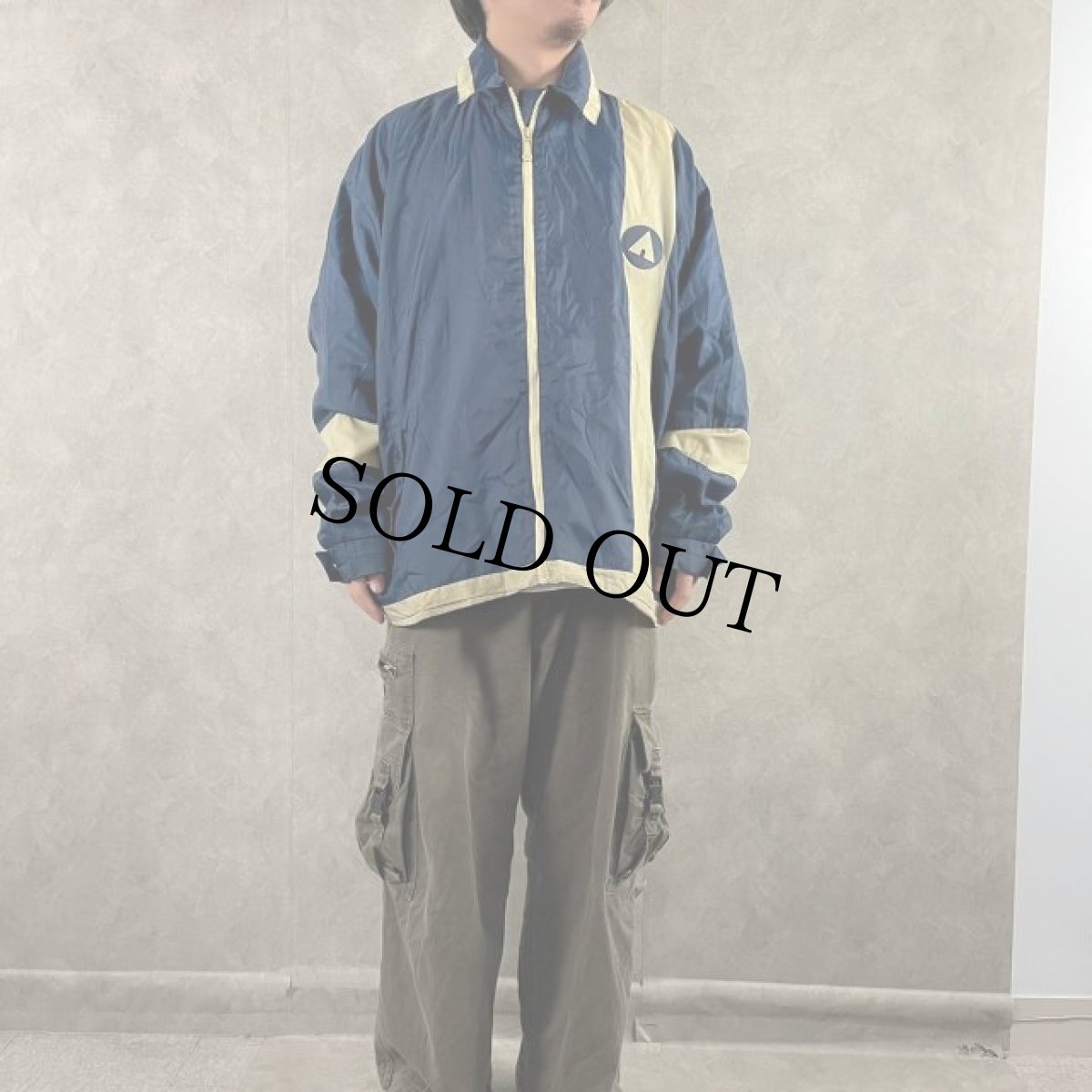 画像2: 90's AIR WALK ナイロンジャケット L (2)