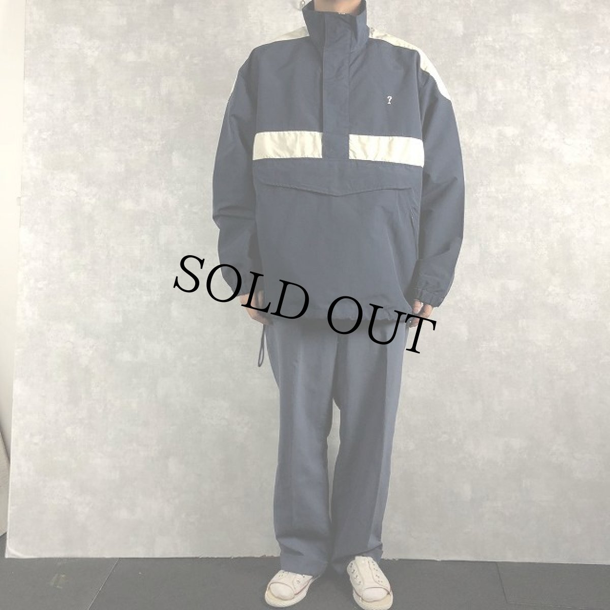 画像2: GUESS プルオーバーナイロンジャケット L (2)