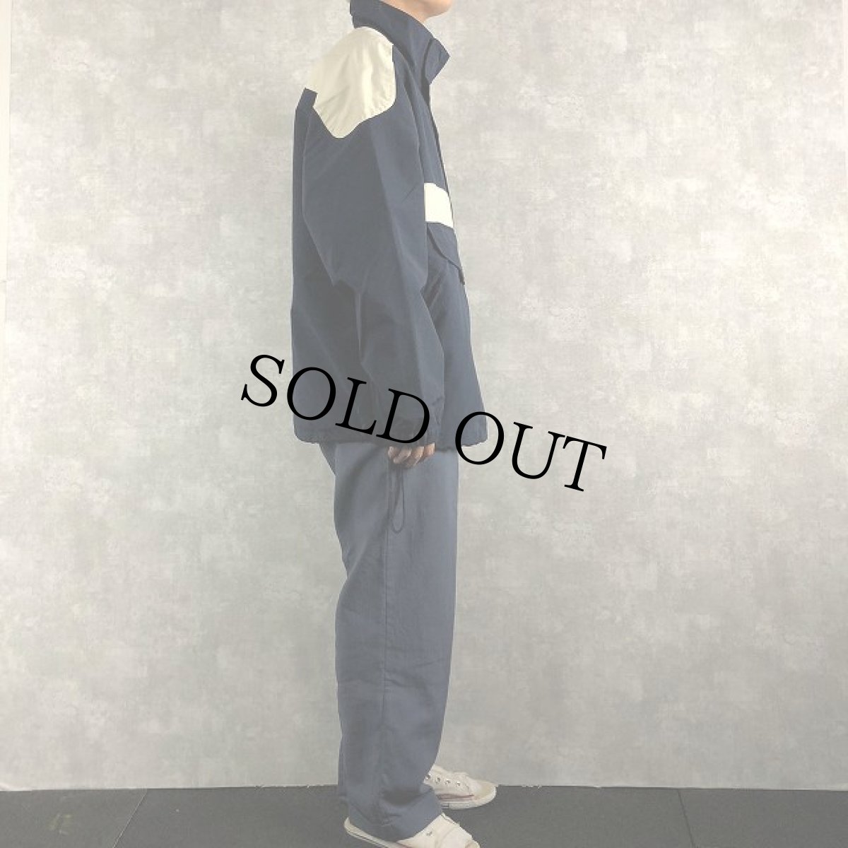 画像3: GUESS プルオーバーナイロンジャケット L (3)