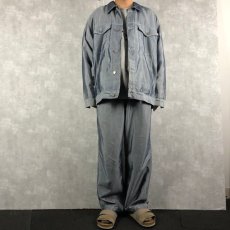 画像4: PUREPLAYAZ JEANS グリッターデニムジャケット&グリッターデニムパンツ SETUP XL (4)