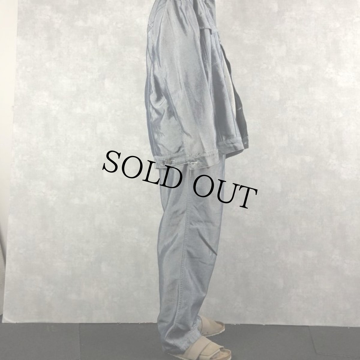 画像5: PUREPLAYAZ JEANS グリッターデニムジャケット&グリッターデニムパンツ SETUP XL (5)