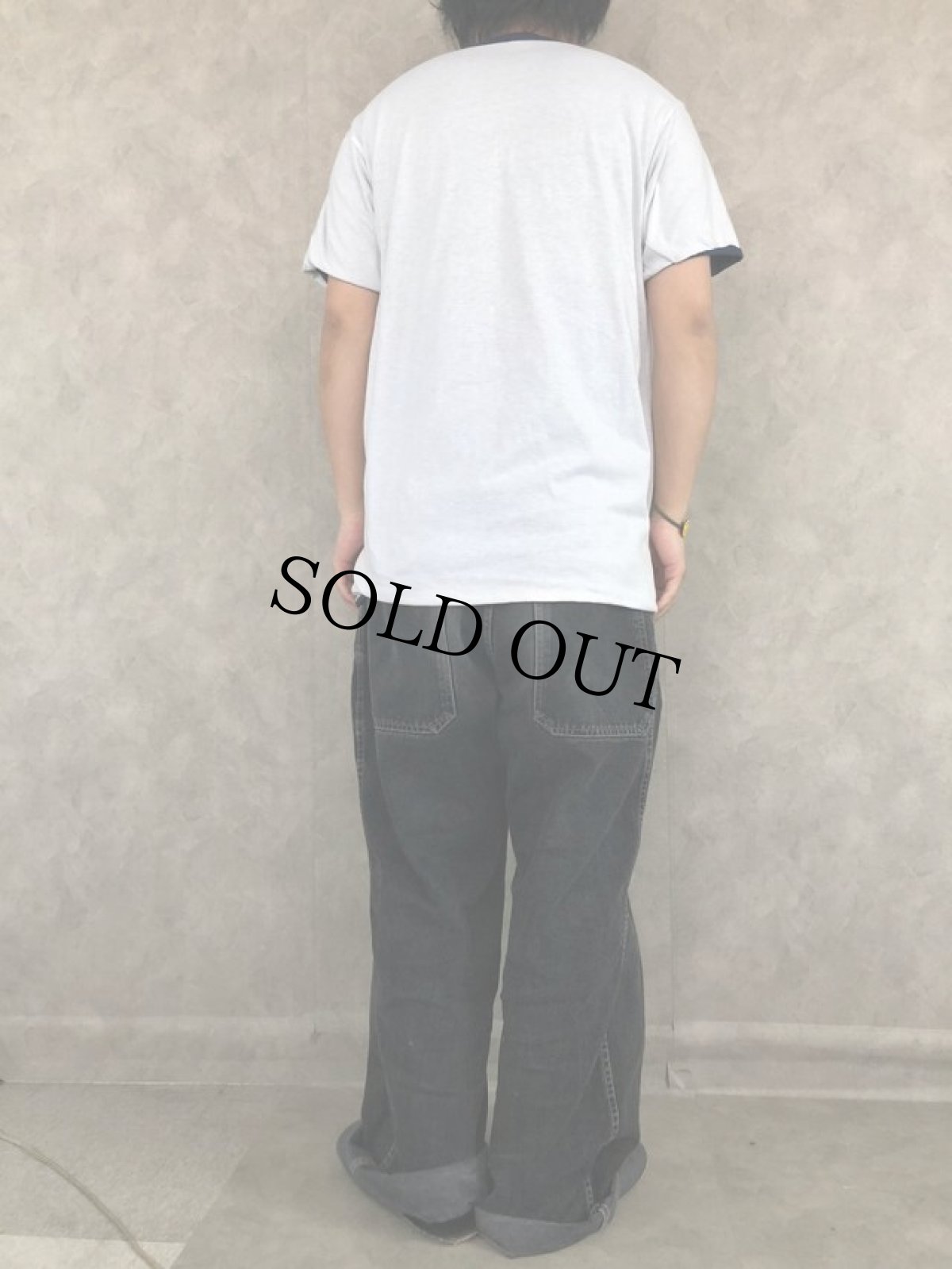 画像4: 80's NIKE USA製 紺タグ ''かまぼこNIKE'' リバーシブルTシャツ L (4)