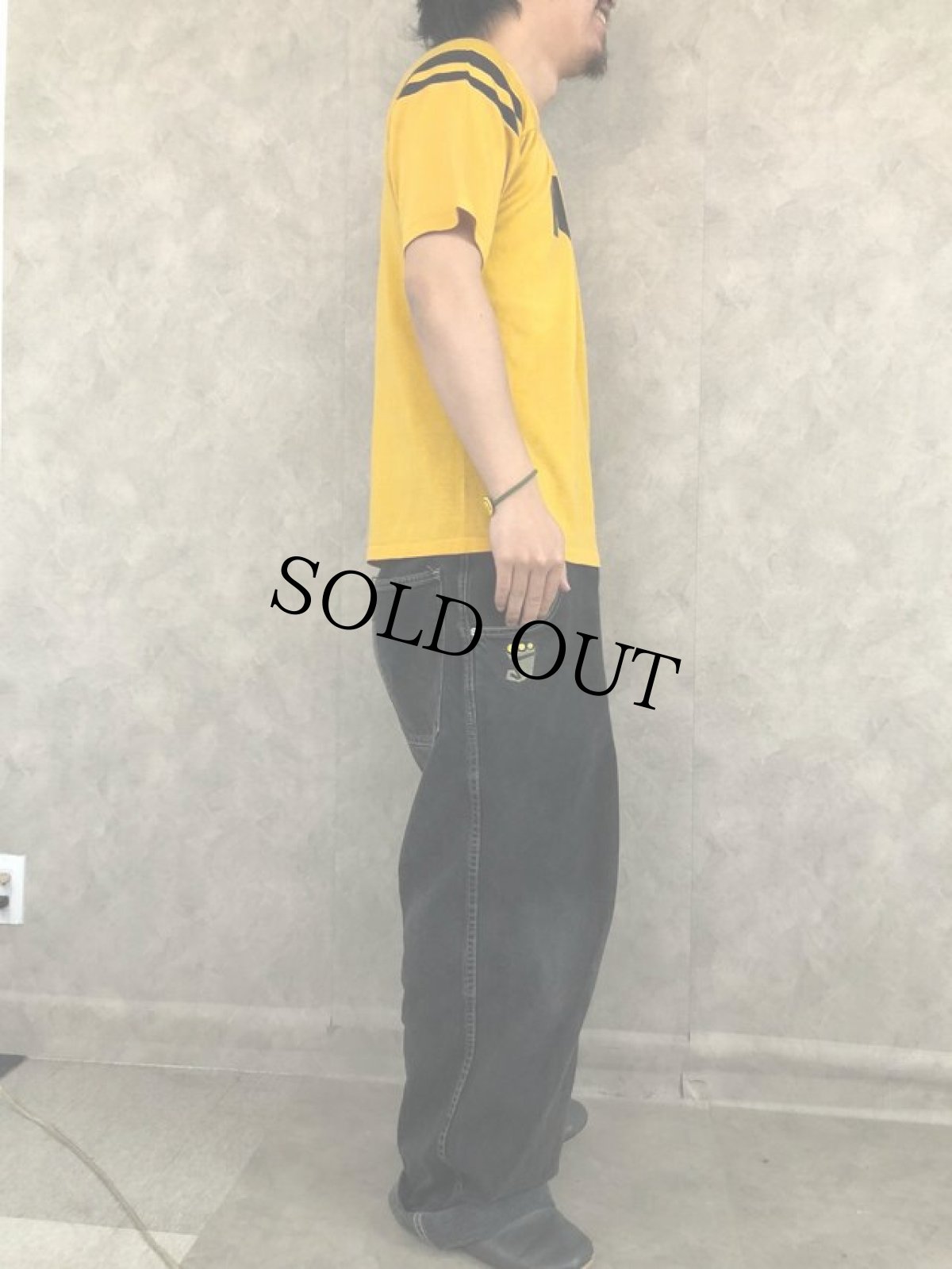 画像3: 70's NIKE USA製 オレンジタグ ''ゴツNIKE'' レーヨンフットボールTシャツ L (3)