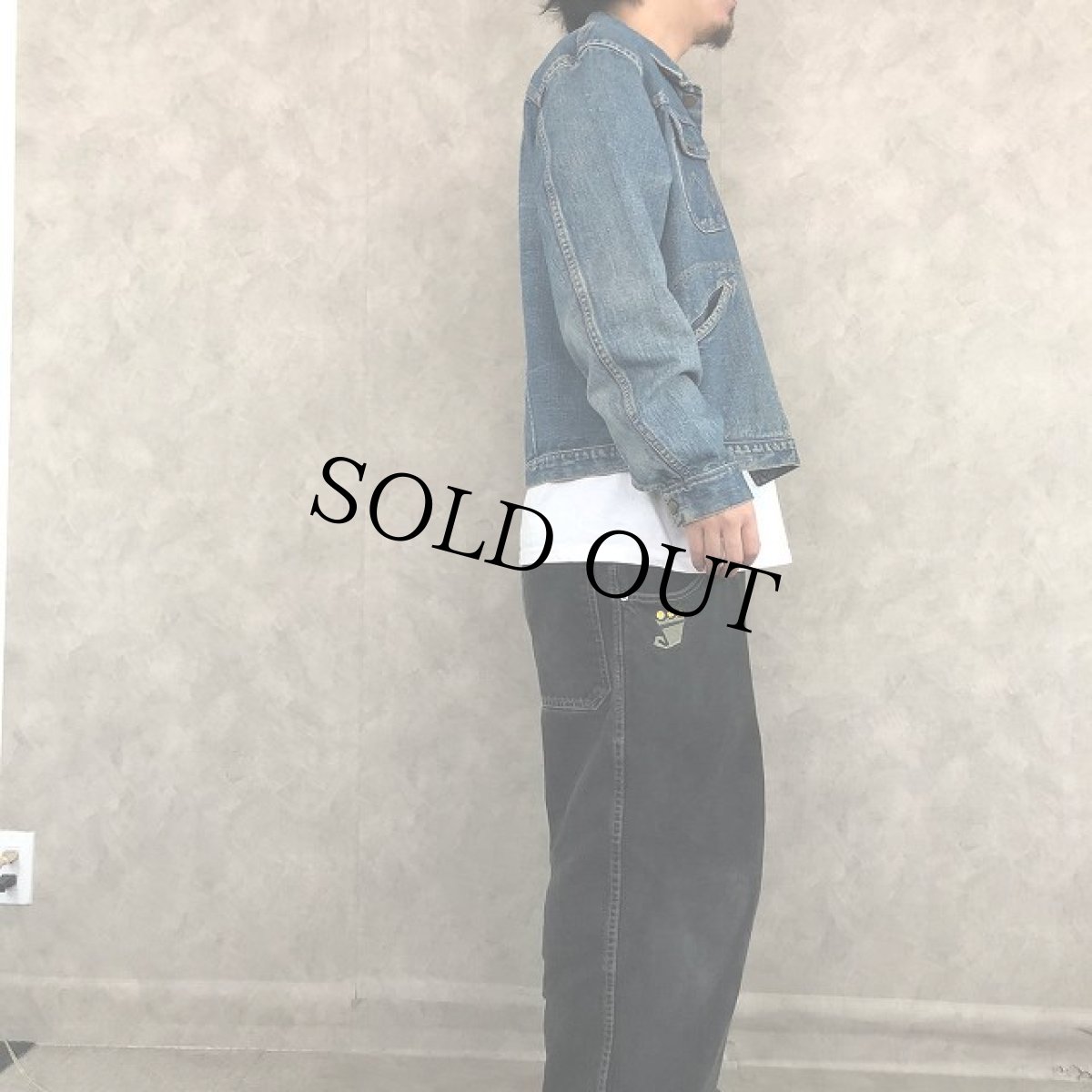 画像3: 60's Wrangler 24MJ? USA製 デニムジャケット SIZE44 (3)