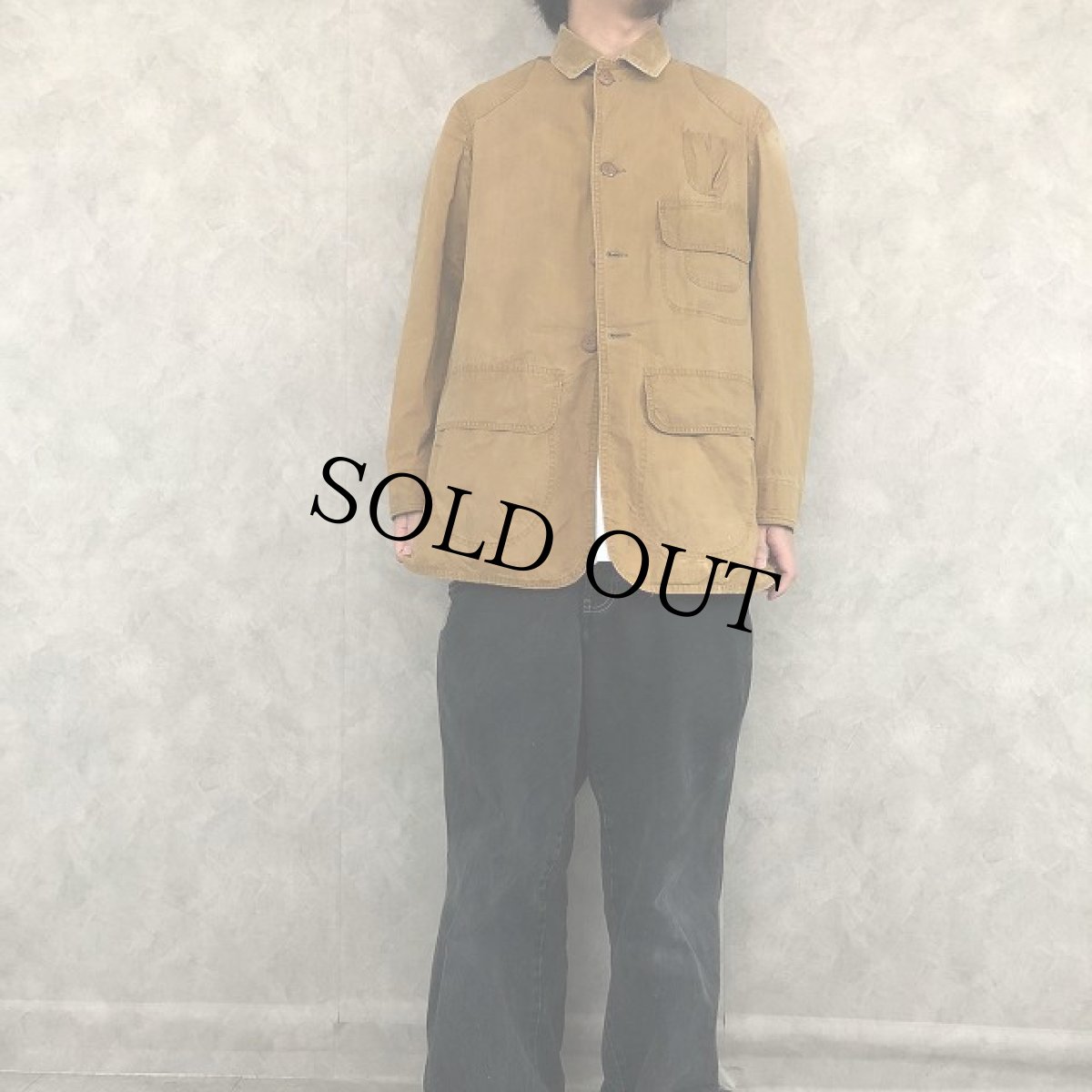 画像2: 30〜40's Drybak ''The Feather'' Poplin Hunting Jacket (2)