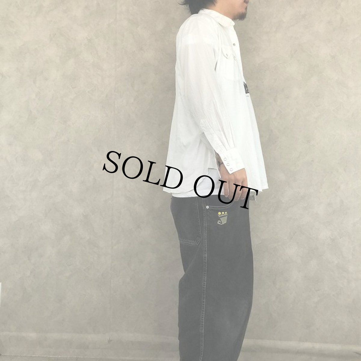 画像3: 60's LEVI'S "saddleman" 柄織りウエスタンシャツ (3)