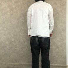 画像4: 60's LEVI'S "saddleman" 柄織りウエスタンシャツ (4)