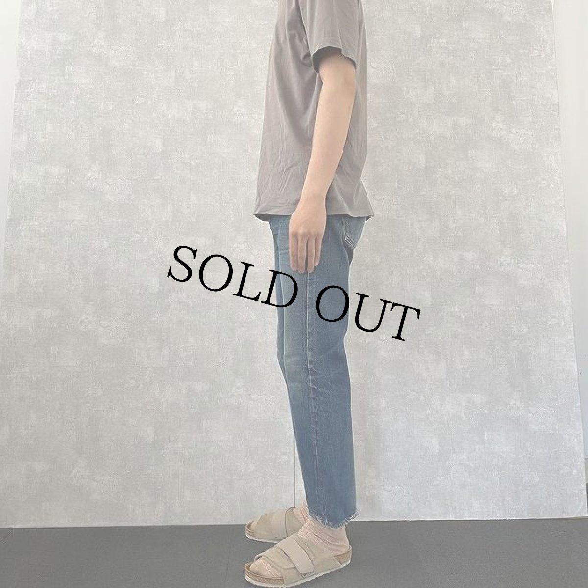 画像3: 60〜70's LEVI'S 501 BIGE デニムパンツ W30 (3)