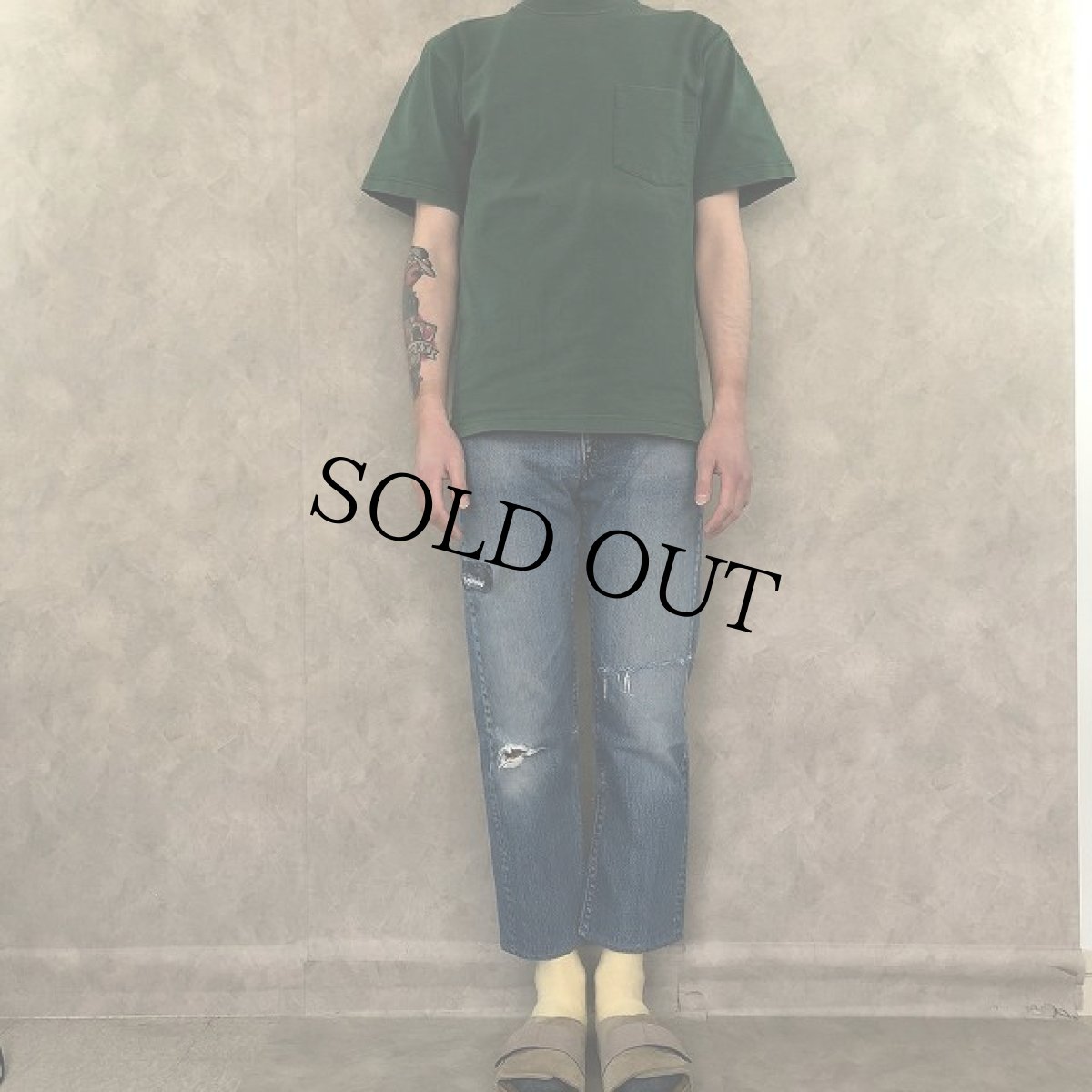 画像2: 70's Levi's 505 66single デニムパンツ W28 (2)