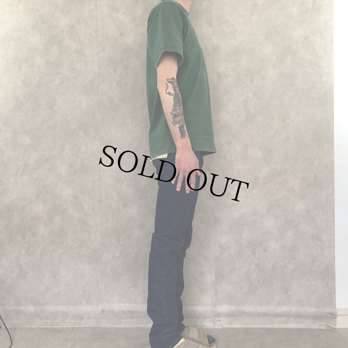 画像3: 80's Levi's 505 USA製 デニムパンツ フラッシャー付き DEADSTOCK  W28 (3)