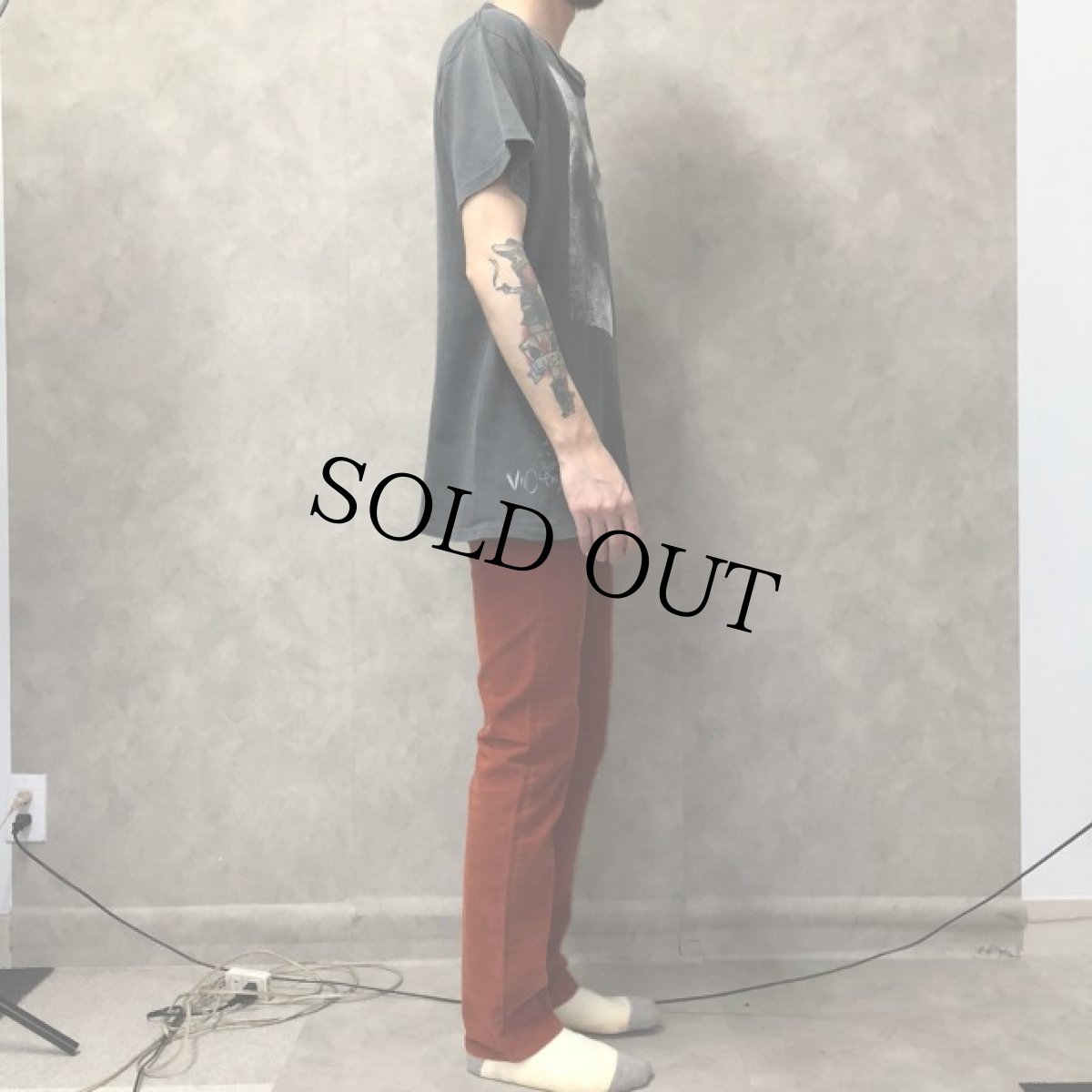 画像7: 90's VIOLENT GRIND グラフィックプリントTシャツ L (7)