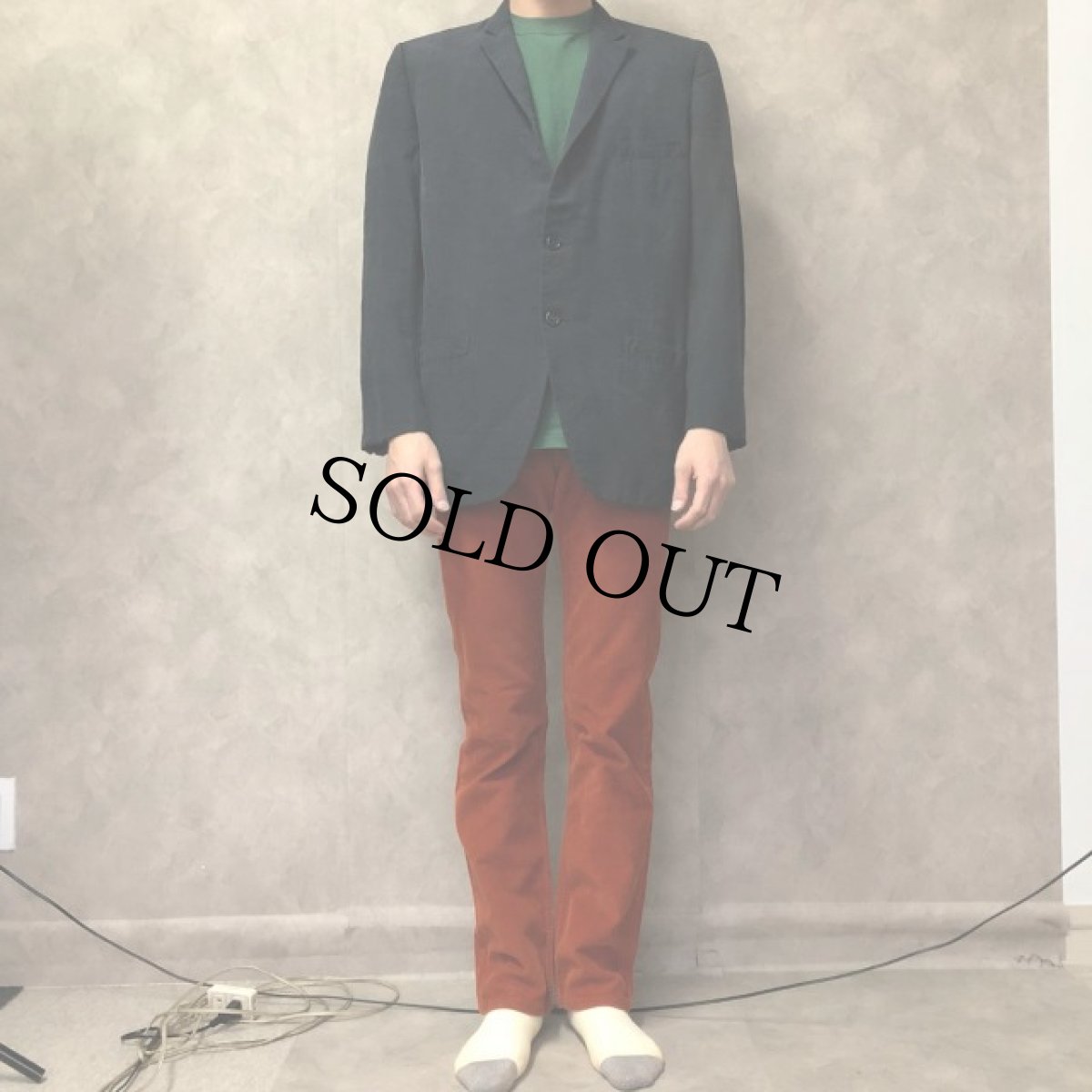 画像2: 60's シルクテーラードジャケット (2)