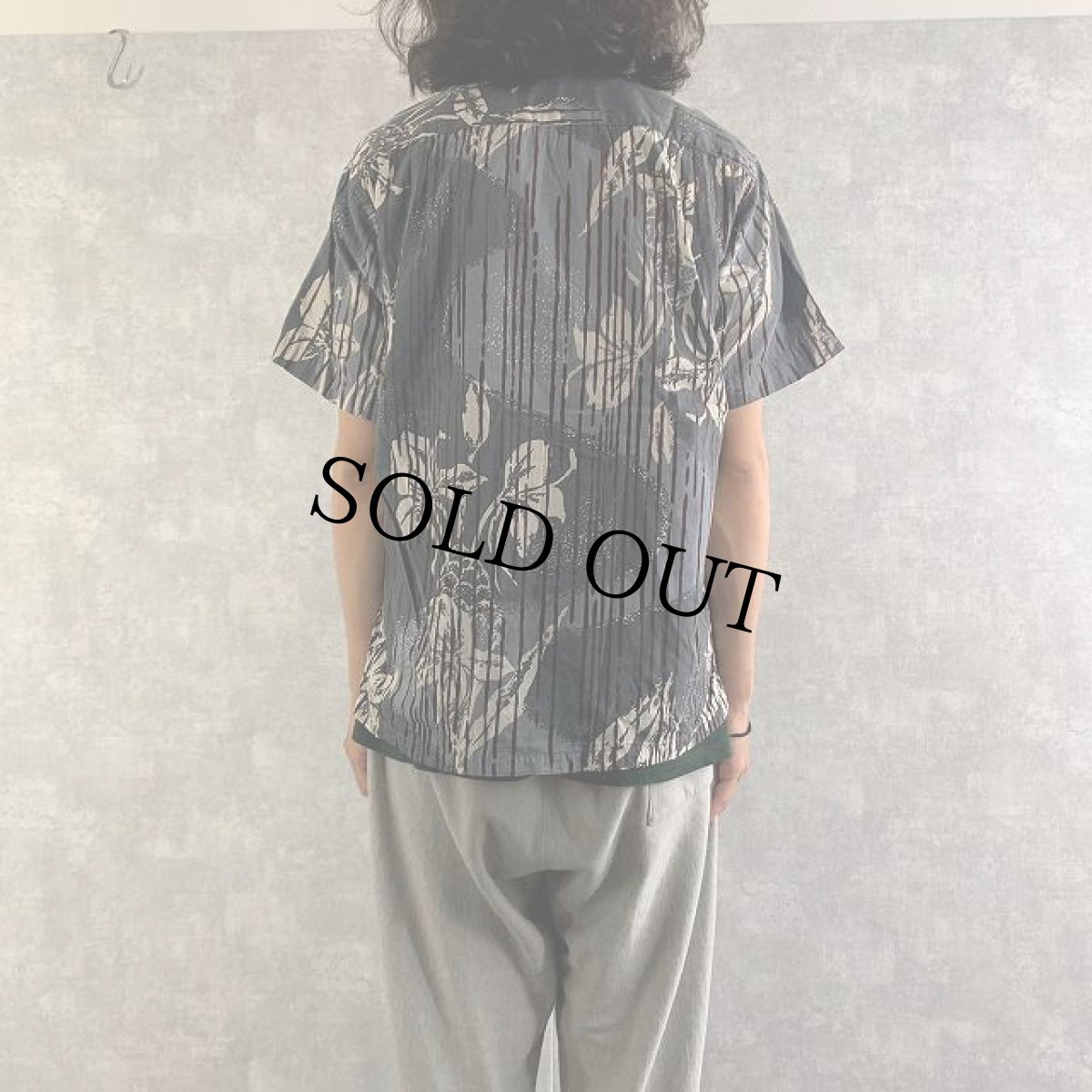 画像5: 50's〜 Shaheen's of HONOLULU ハイビスカス柄 コットンアロハシャツ M (5)