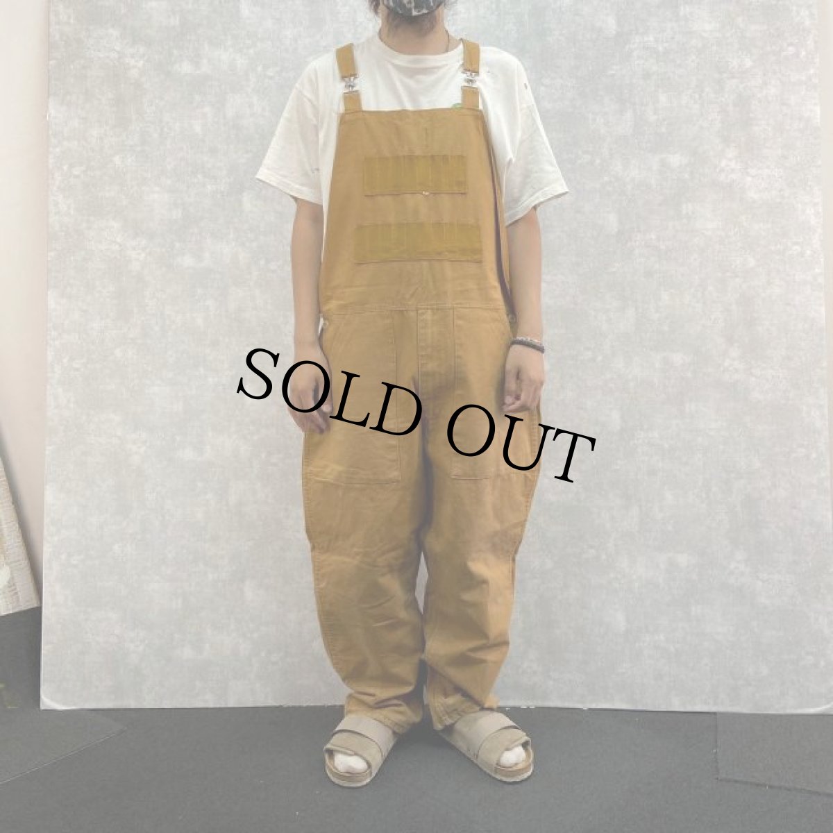 画像2: SAFTBAK USA製 ダックオーバーオール (2)