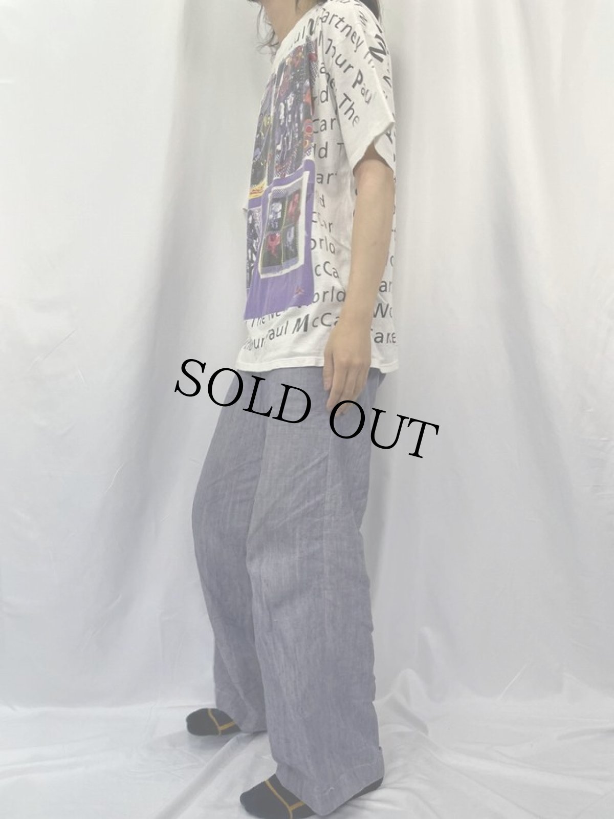 画像3: 90's Paul McCartney USA製 大判プリントツアーTシャツ XL (3)