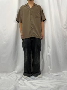 画像2: CALTOP USA製 オープンカラーシャツ M (2)