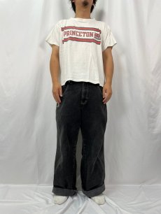 画像2: 80's Champion USA製 "PRINCETON" カレッジTシャツ XL (2)