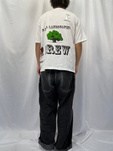 画像4: 【SALE】90's USA製 試し刷り ロゴプリントTシャツ DEADSTOCK L (4)