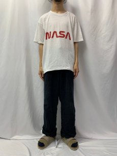 画像2: 80's USA製 NASA ワームロゴプリントTシャツ ONE (2)
