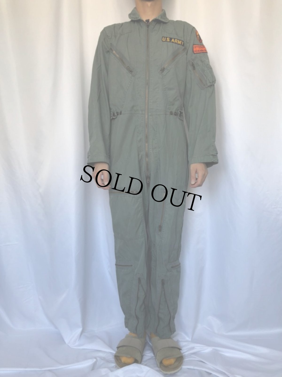画像2: 50's US.AIRFORCE TYPE K-2B VERY LIGHT FLYING SUIT SMALL REGULAR (2)