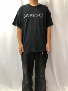 画像2: EVANESCENCE ロックバンドTシャツ (2)