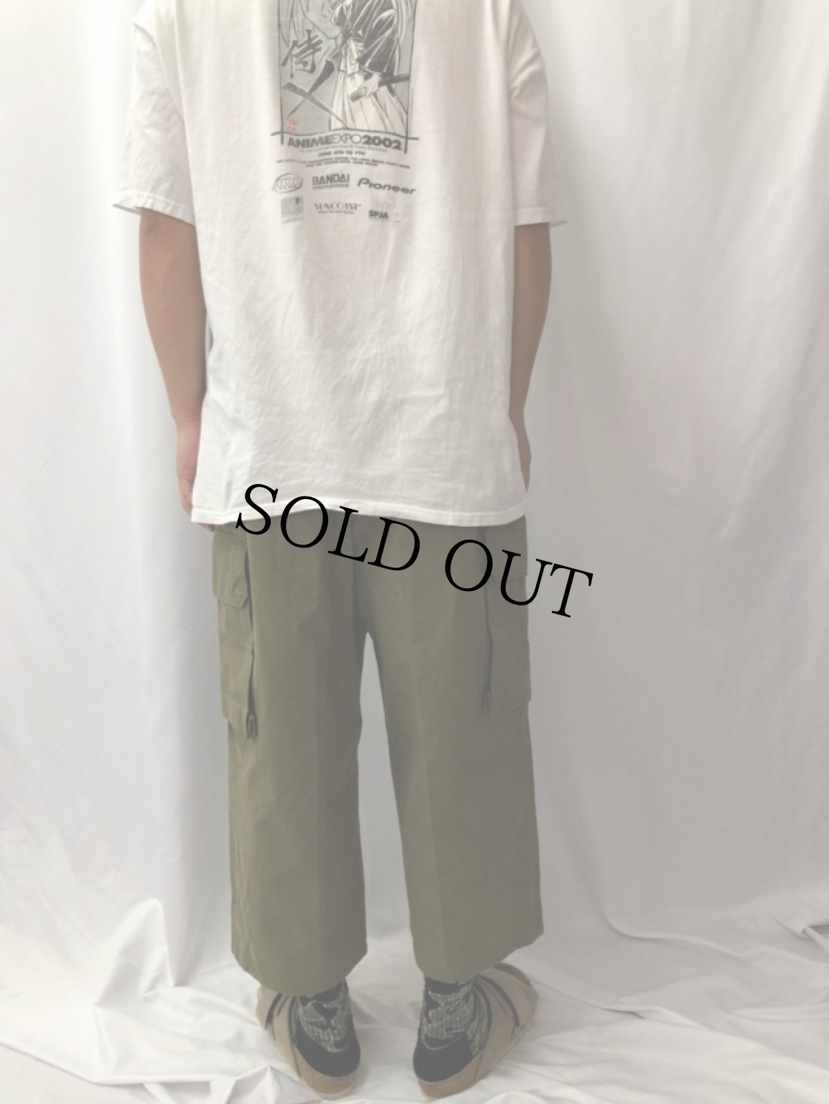 画像4: 50's French Army M-47 カットオフカーゴパンツ  W39 (4)