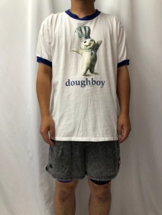 画像2: 90's Pillsbury Doughboy USA製 キャラクタープリントTシャツ L (2)