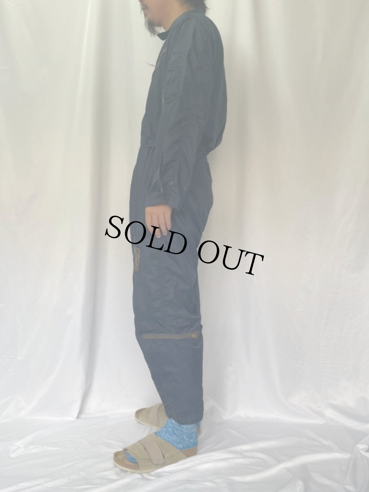 画像3: 50's U.S.AIRFORCE K-2A LEWIS "L. W. FOSTER SPORTSWEAR CO INC" サマーフライトスーツ MEDIUM-SHORT (3)