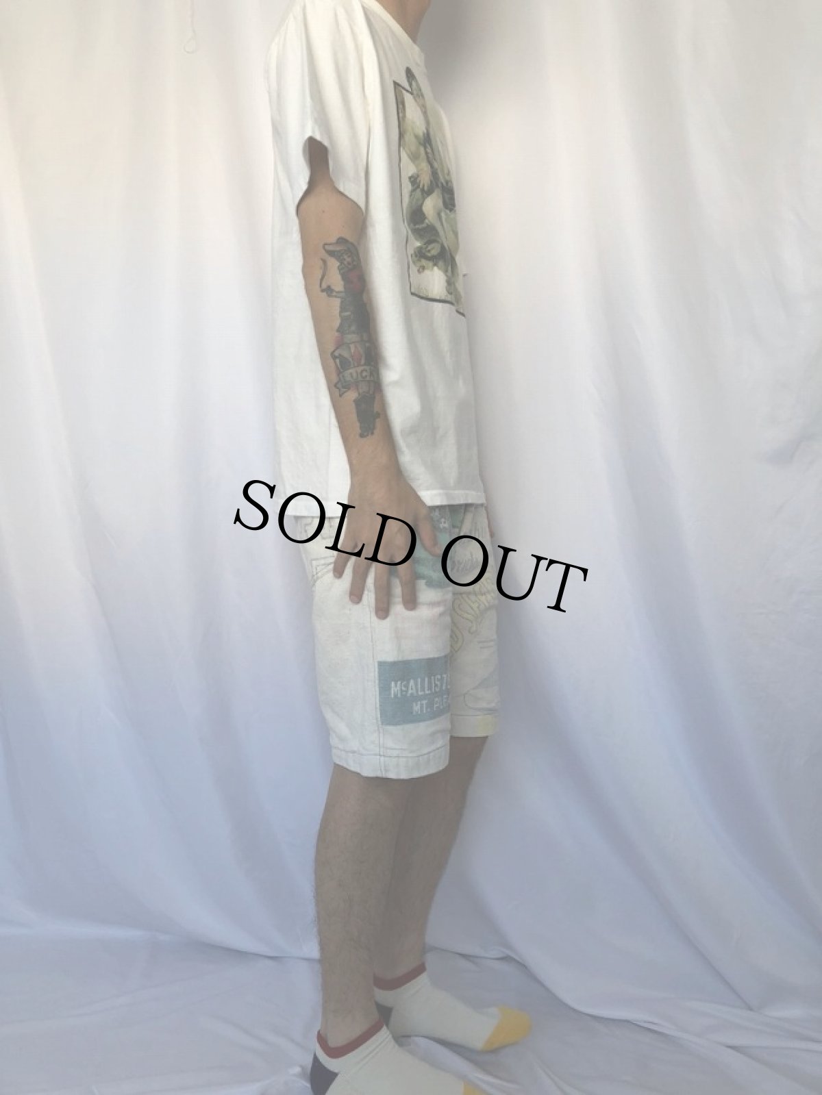 画像3: 90's Norman Rockwell USA製 アートプリントTシャツ L (3)