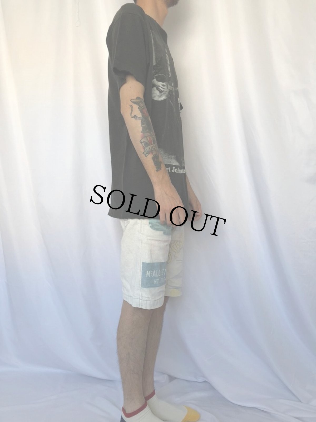 画像3: 90's Robert Johnson USA製 "KING OF THE DELTA BLUES" ミュージシャンTシャツ XL (3)