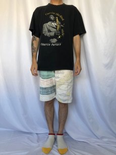 画像2: 90's CHARLIE PARKER USA製 ジャズミュージシャンTシャツ L (2)