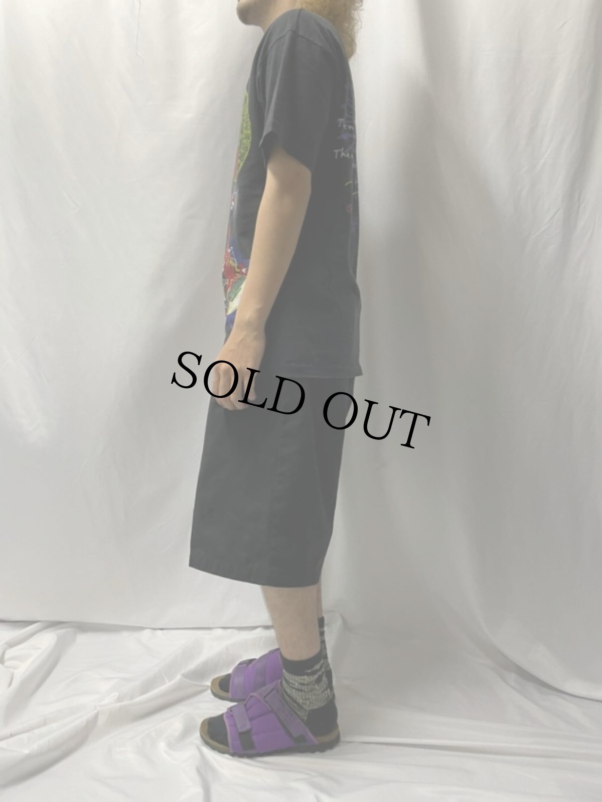 画像3: 90's SANTANA ラテンロックバンドTシャツ L (3)