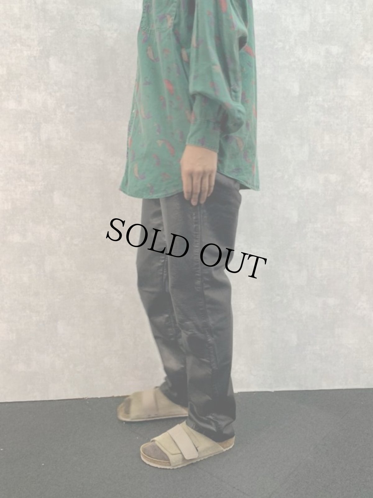 画像3: 70's Brooks Leather Sportswear レザーパンツ W31 (3)