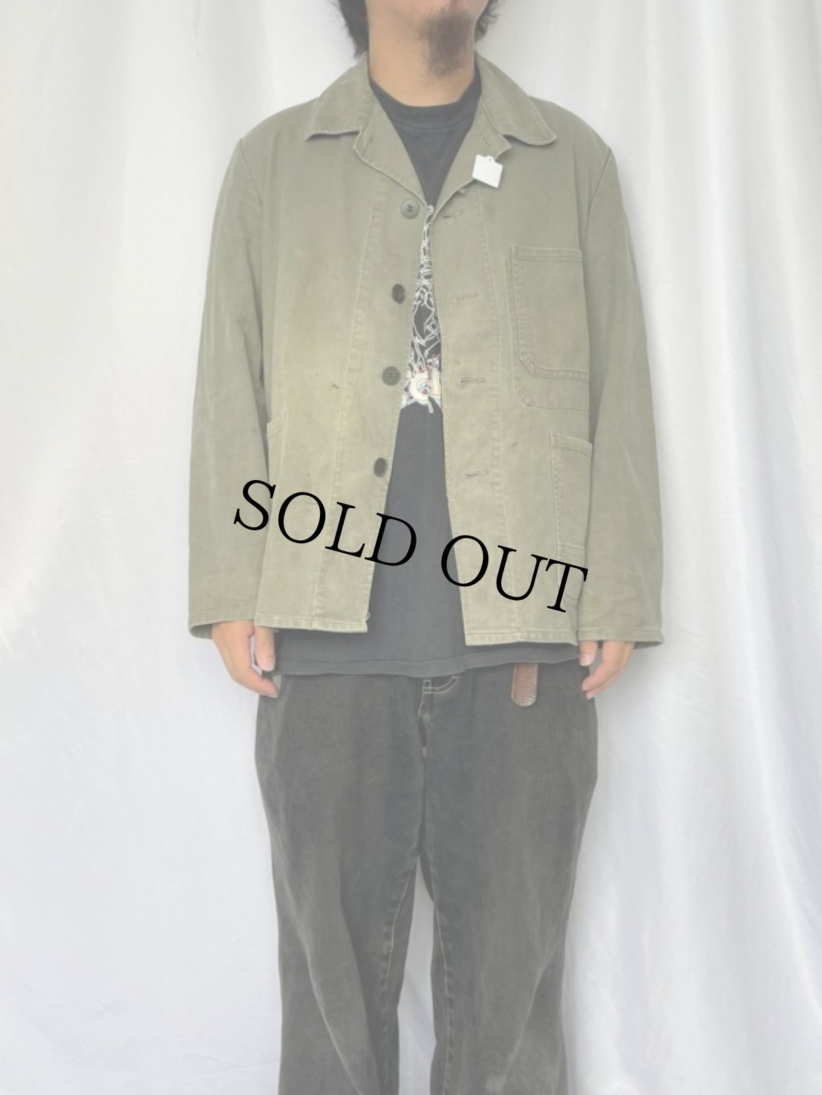 画像2: EURO ワークカバーオール (2)