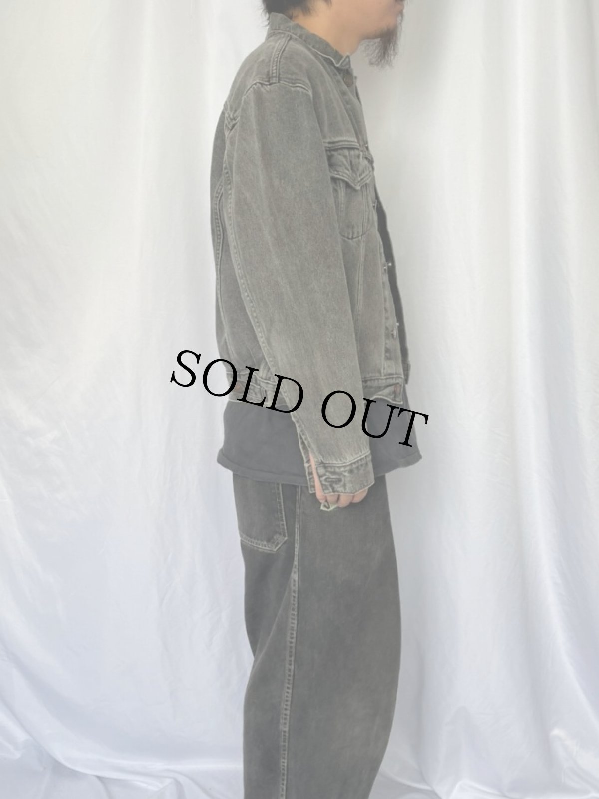 画像3: EURO Levi's 70503 4th Type デニムジャケット M (3)