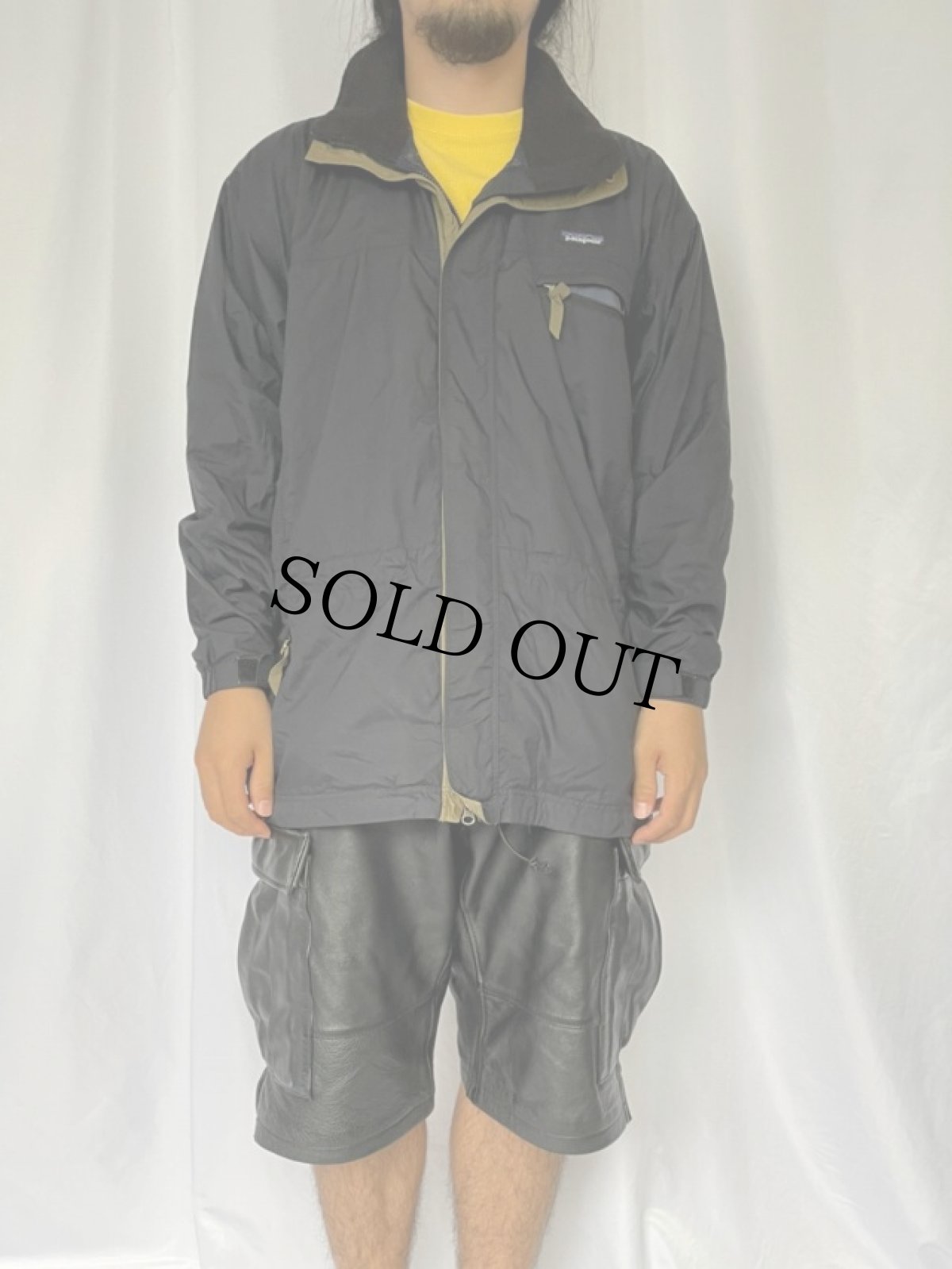 画像2: 90's Patagonia ナイロンストームジャケット L (2)